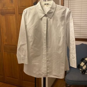 J Crew Women’s 3/4 Length Sleeve Shirt XL